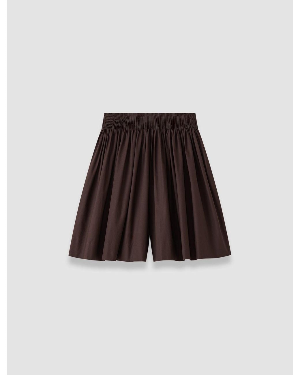 Joseph Natural Aissa Cotton Poplin Shorts