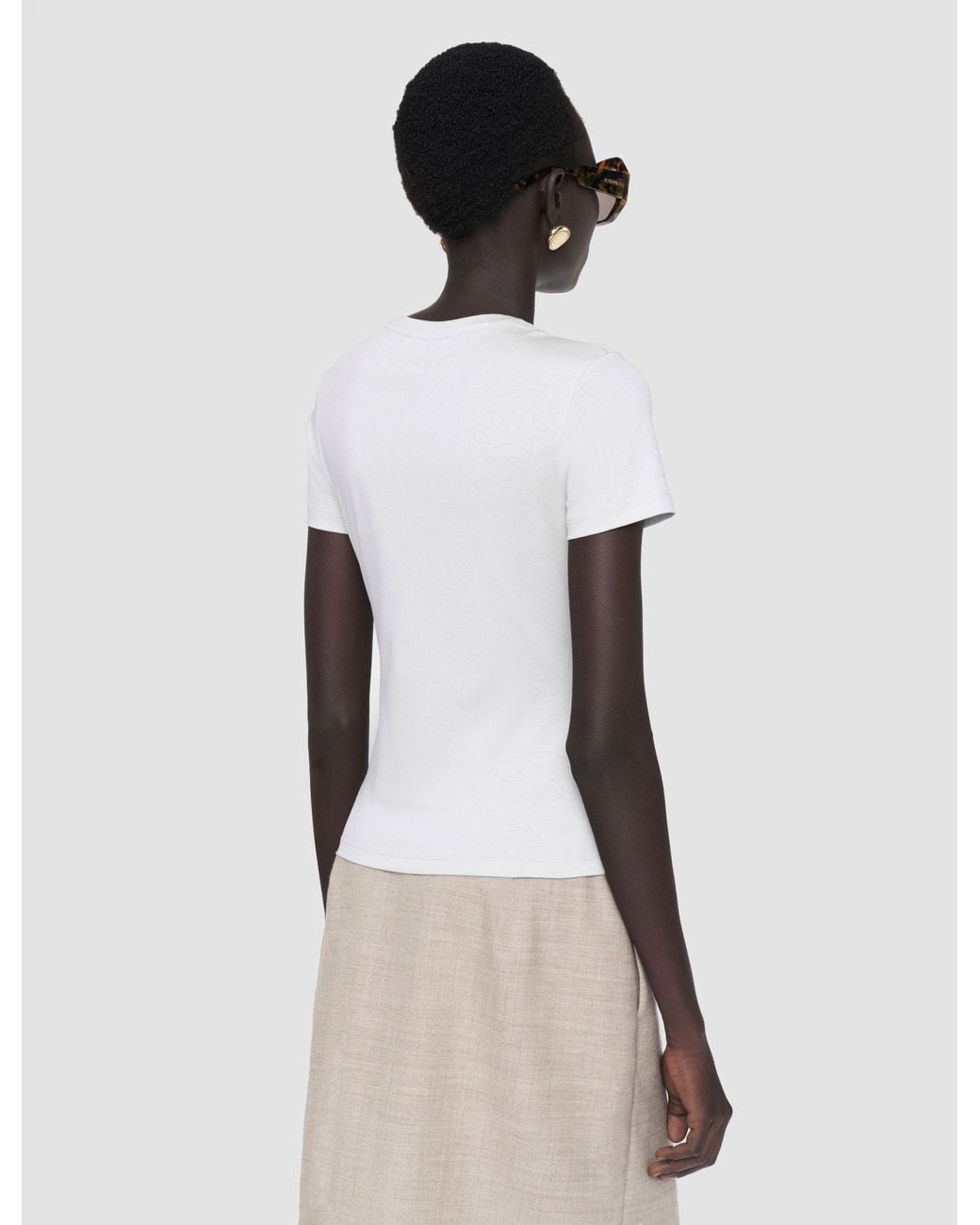 Joseph White Livia Jersey T-Shirt