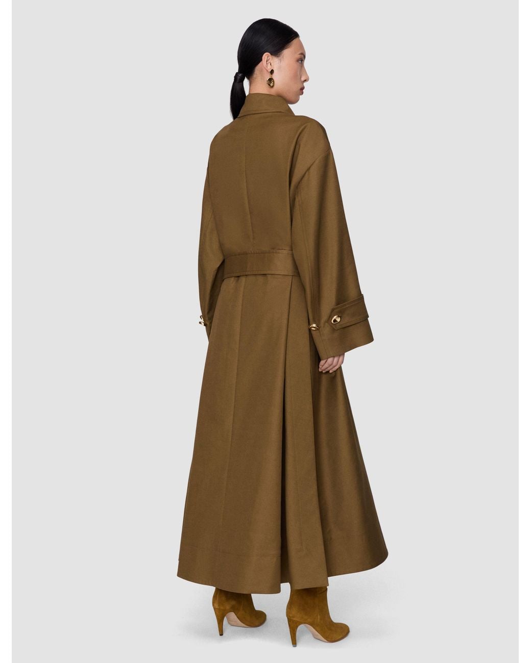 Joseph Natural Ashford Cotton Twill Coat