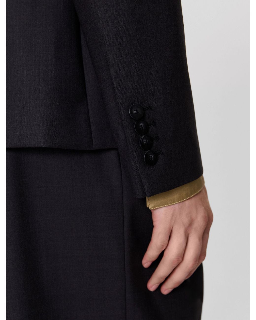 Joseph Black Taeo Wool Tailoring Jacket
