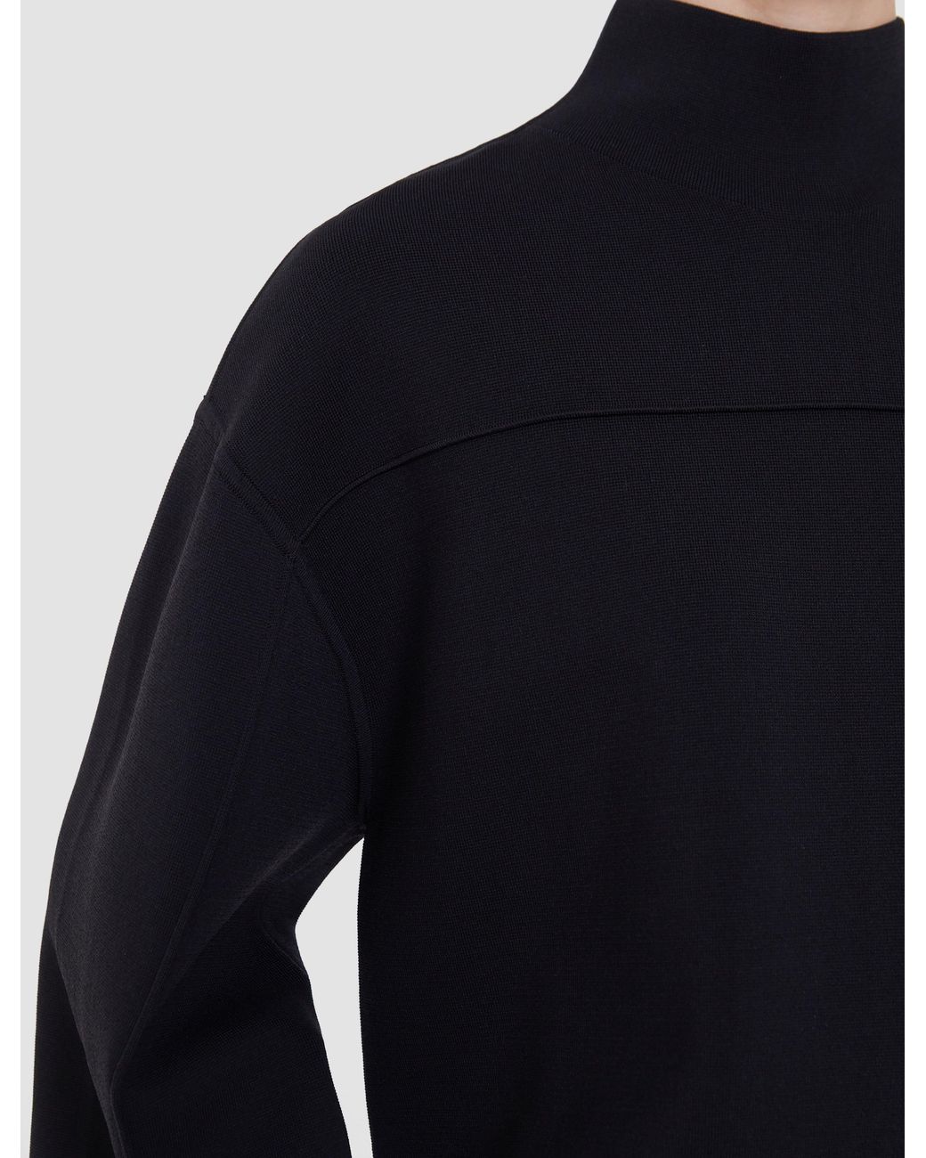 Joseph Blue Larrey Compact Milano Knit Top
