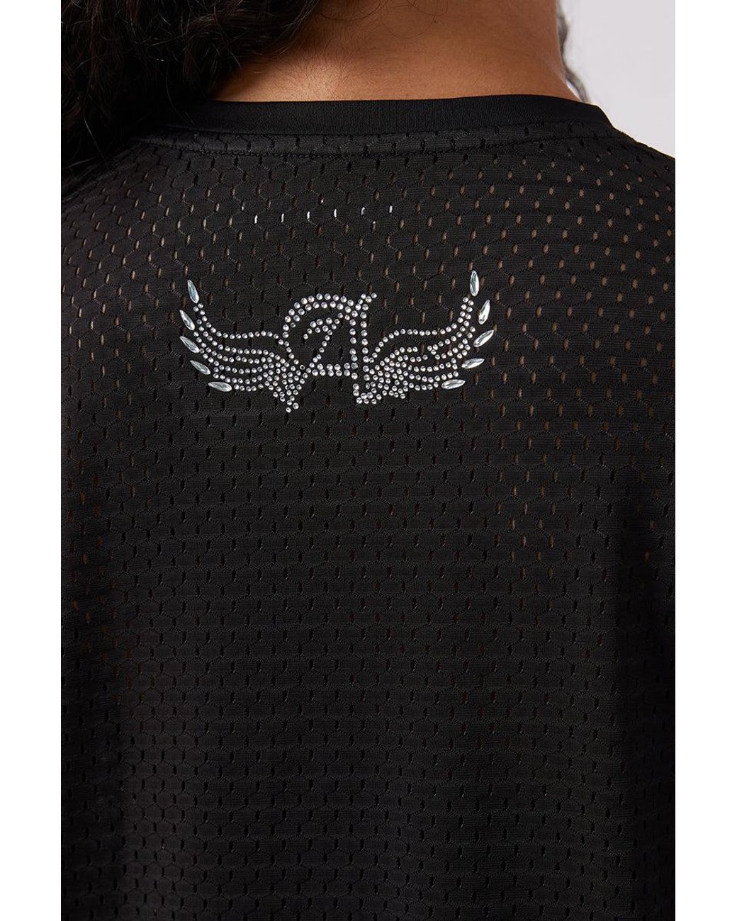 Juicy Couture Black Angel Couture Oversized Tee Dress