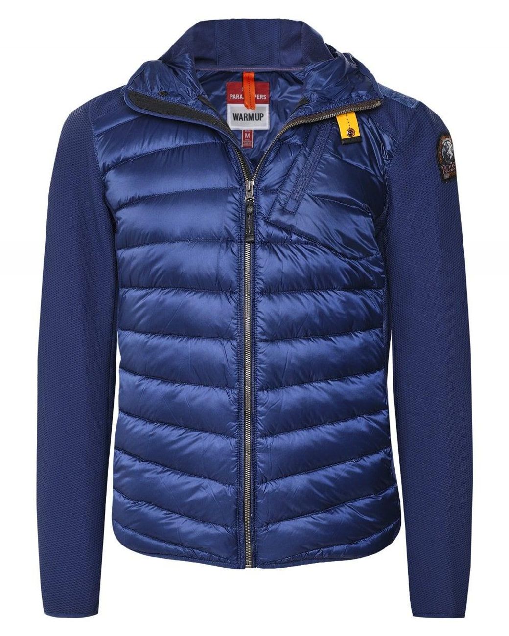 Parajumpers Fleece Lightweight Down Nolan Jacket in Blue for Men Lyst