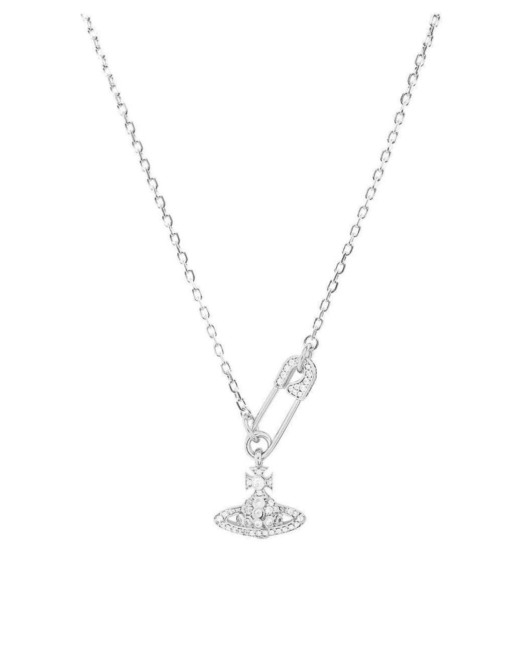 Vivienne Westwood Lucrece Pendant Necklace in Metallic | Lyst UK