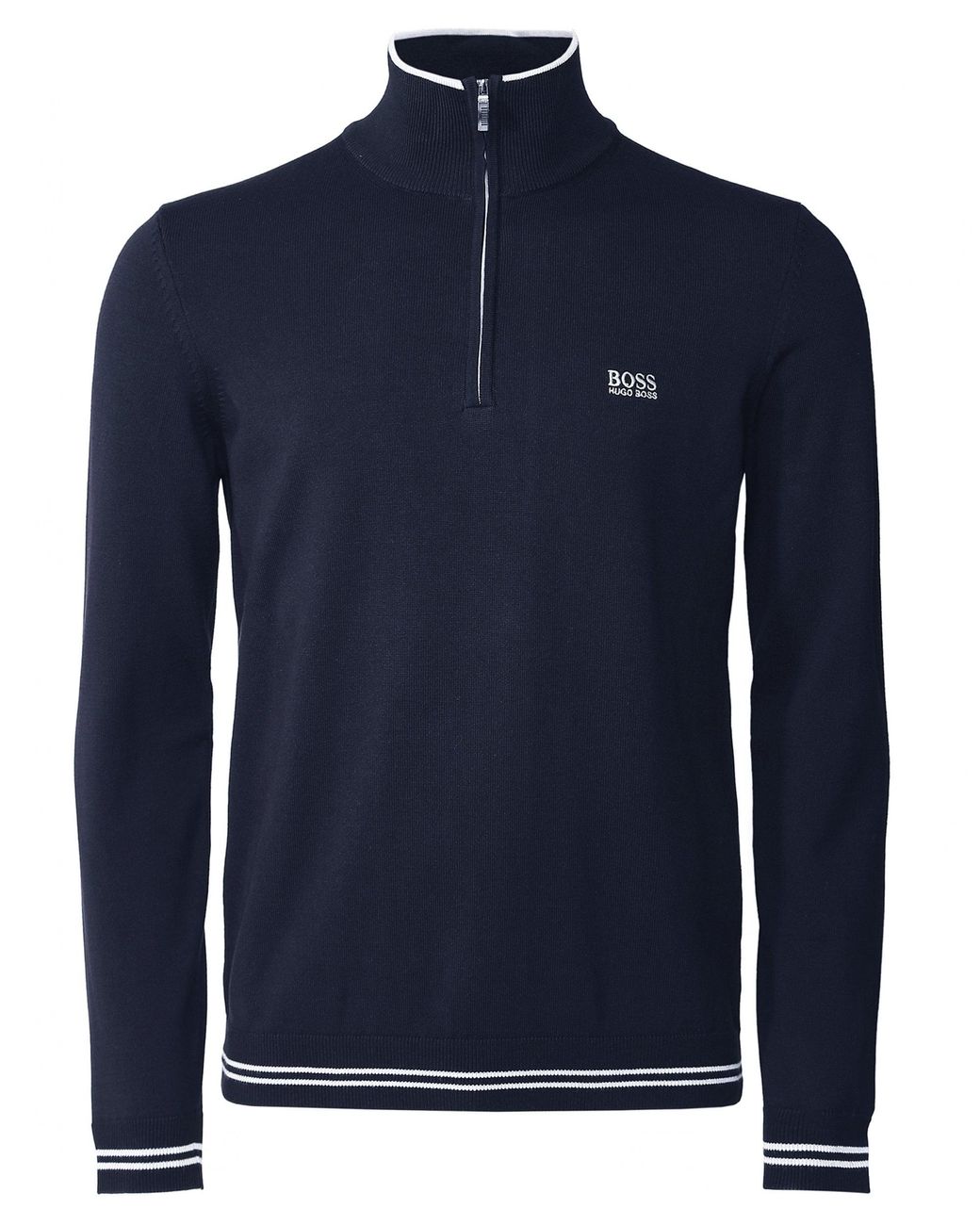 hugo boss half zip jumper