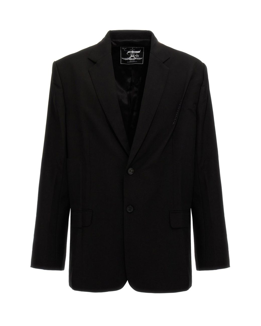 Y. Project Black 'pinched Logo' Blazer for men
