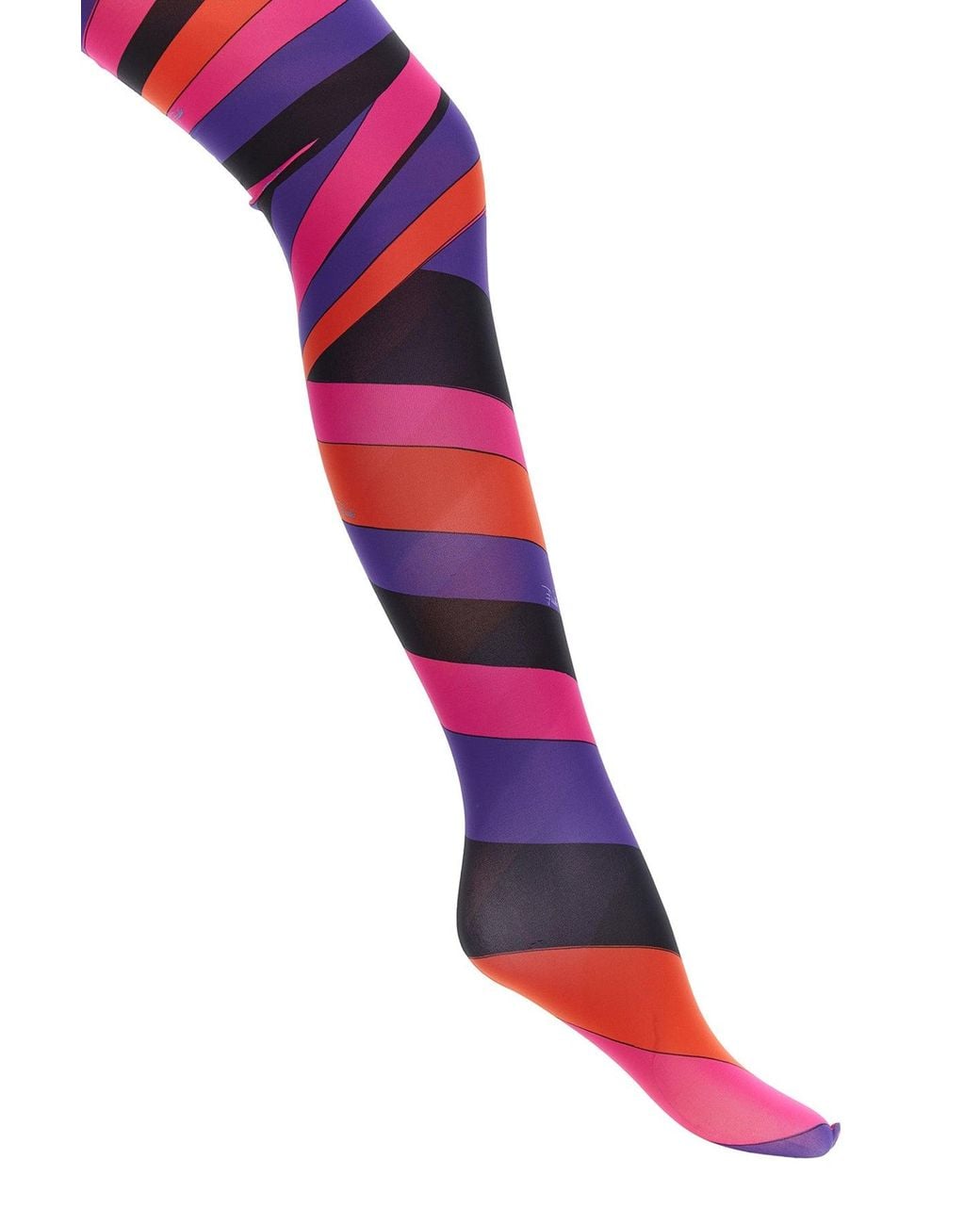 Emilio Pucci Red 'Iride' 50 Denier Tights