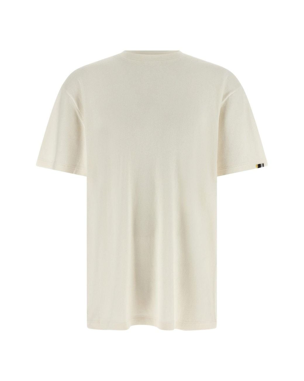 Extreme Cashmere White N°269 Rik T-Shirt With Embroidered Detail for men
