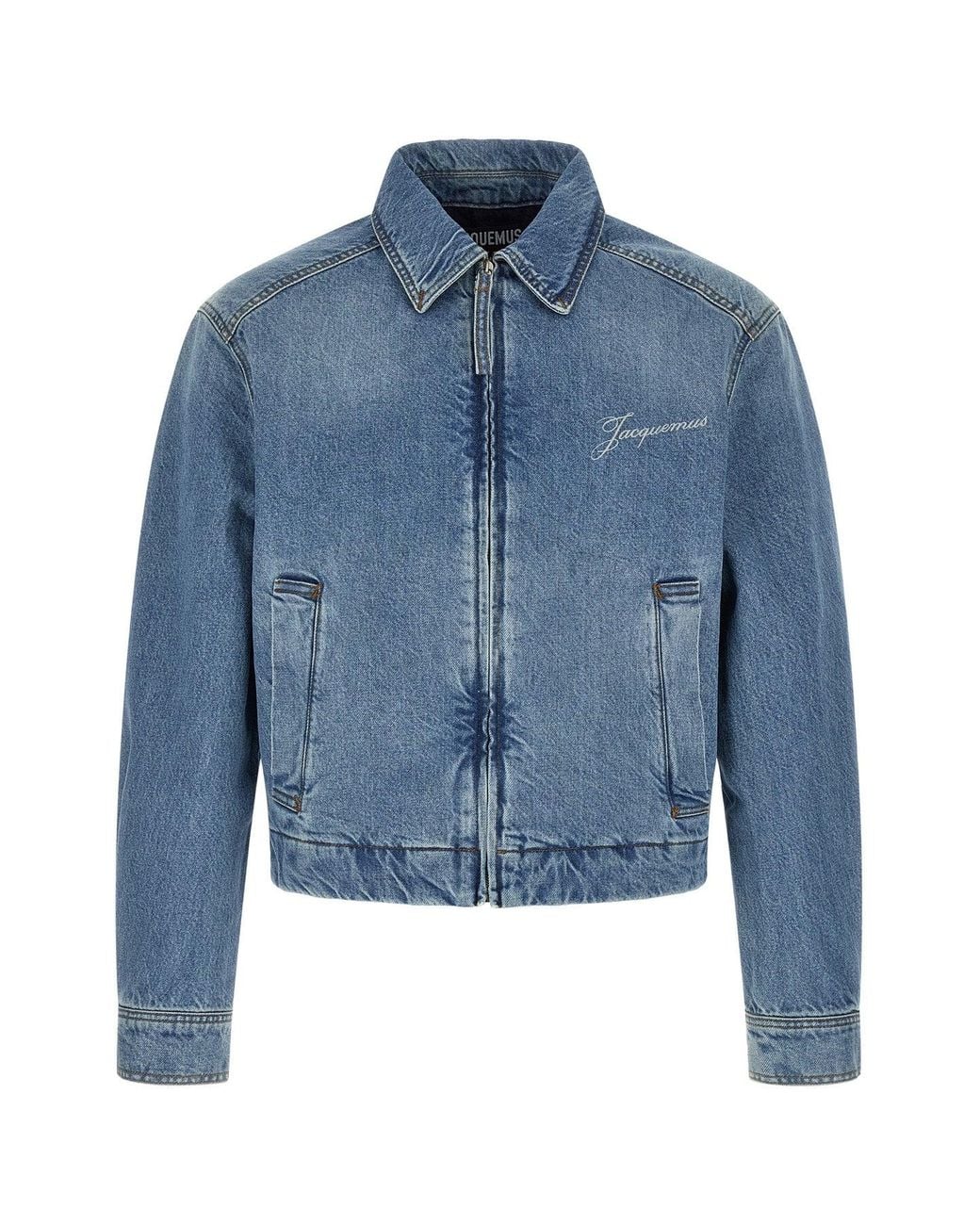 Jacquemus Blue 'La Veste De-Nîmes Canevas' Jacket for men
