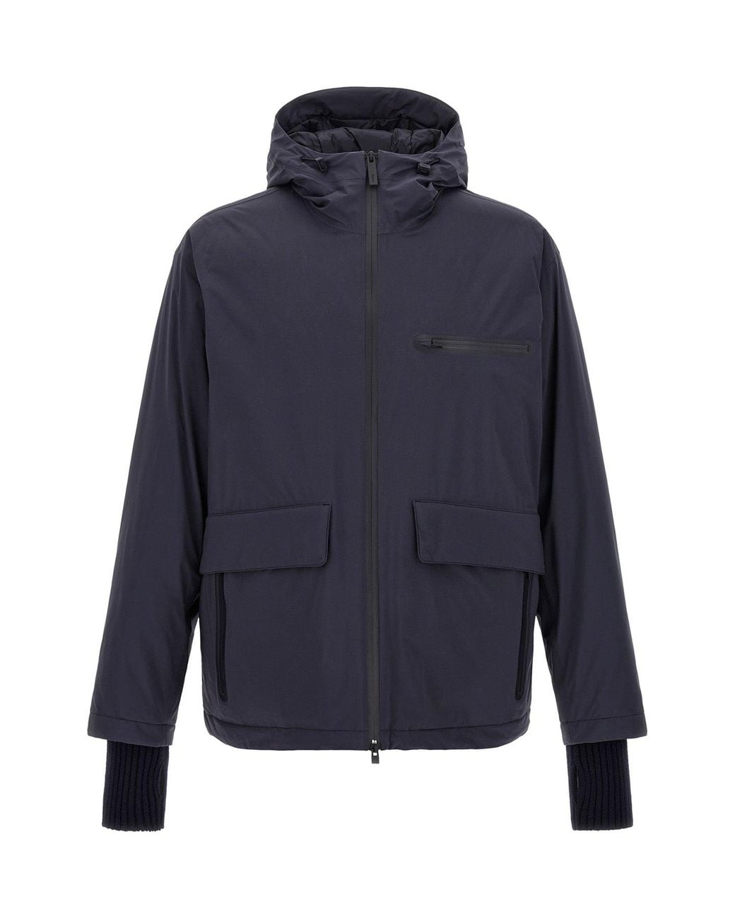 Laminar Blue Windbreaker Jacket for men