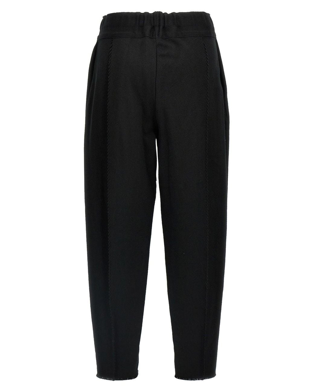 Issey Miyake Black 'Campagne' Trousers