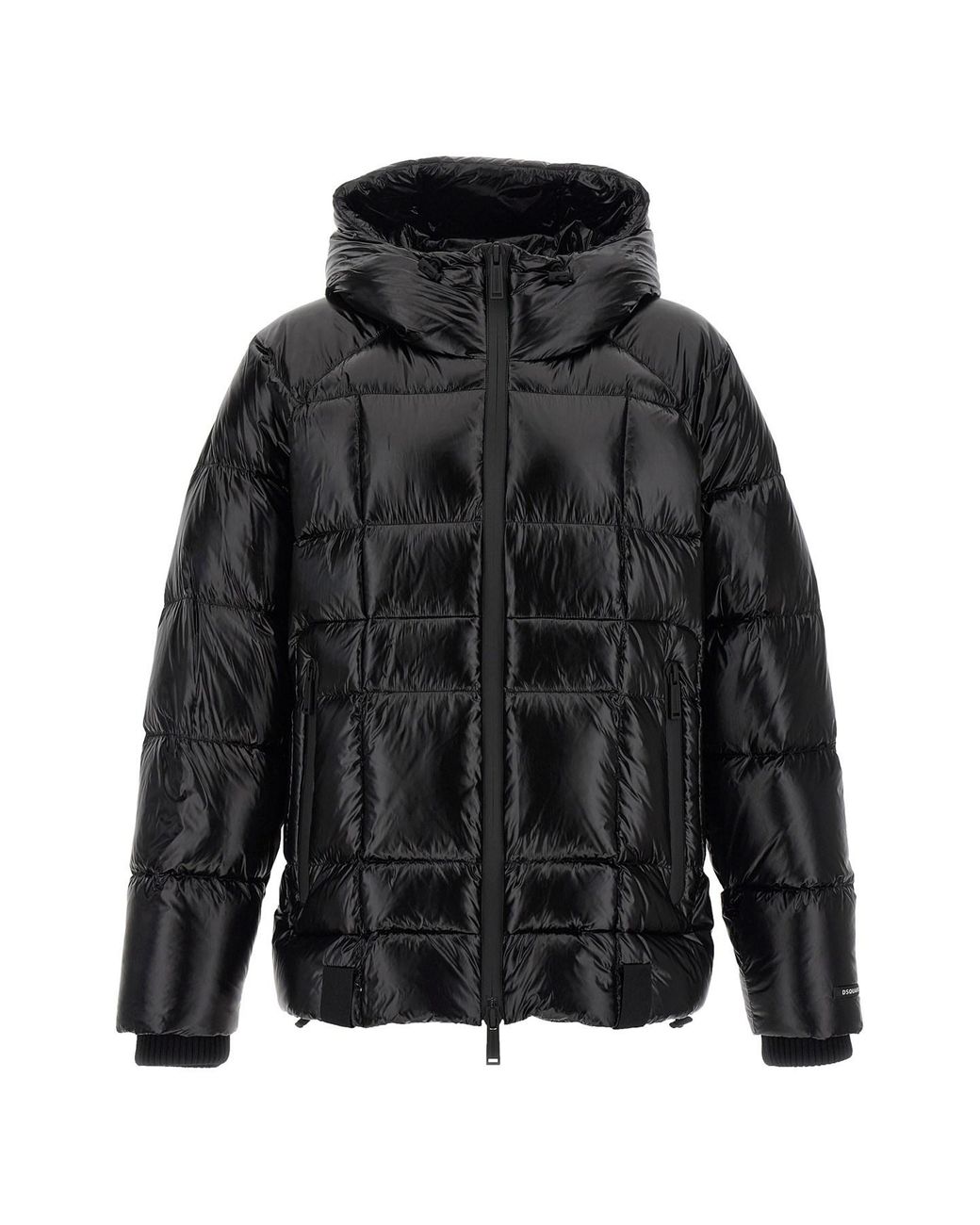 DSquared² Black '3d Down Jacket' Down Jacket for men