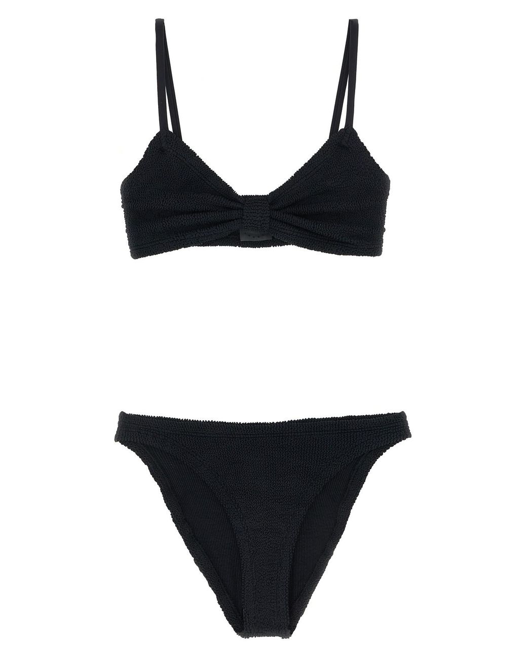 Hunza G Black 'Alicia' Bikini