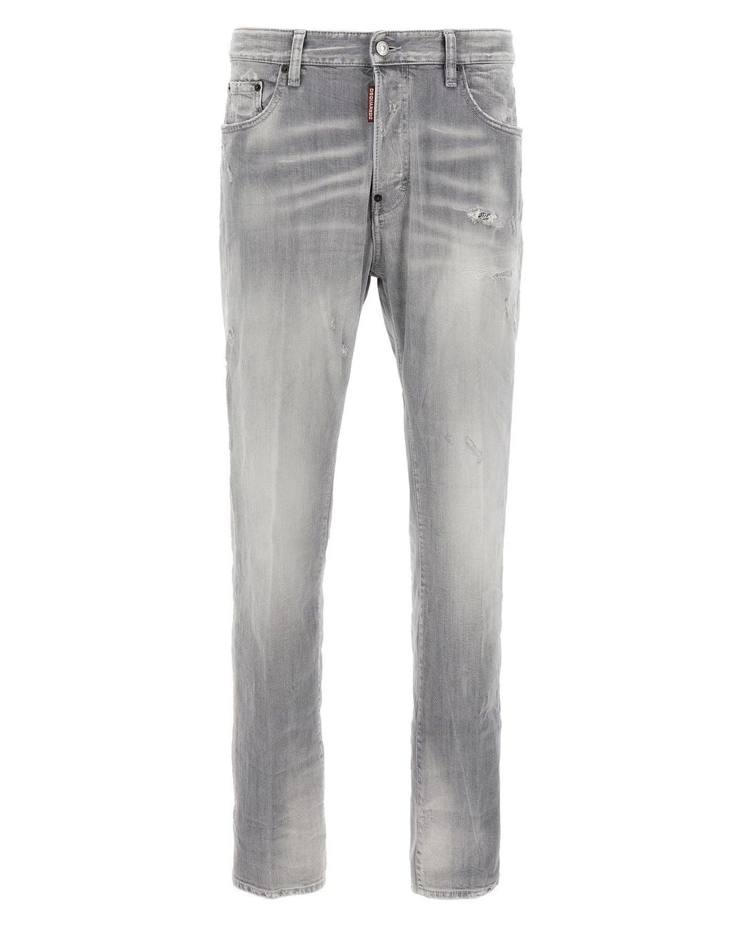 DSquared² Gray '642' Jeans for men