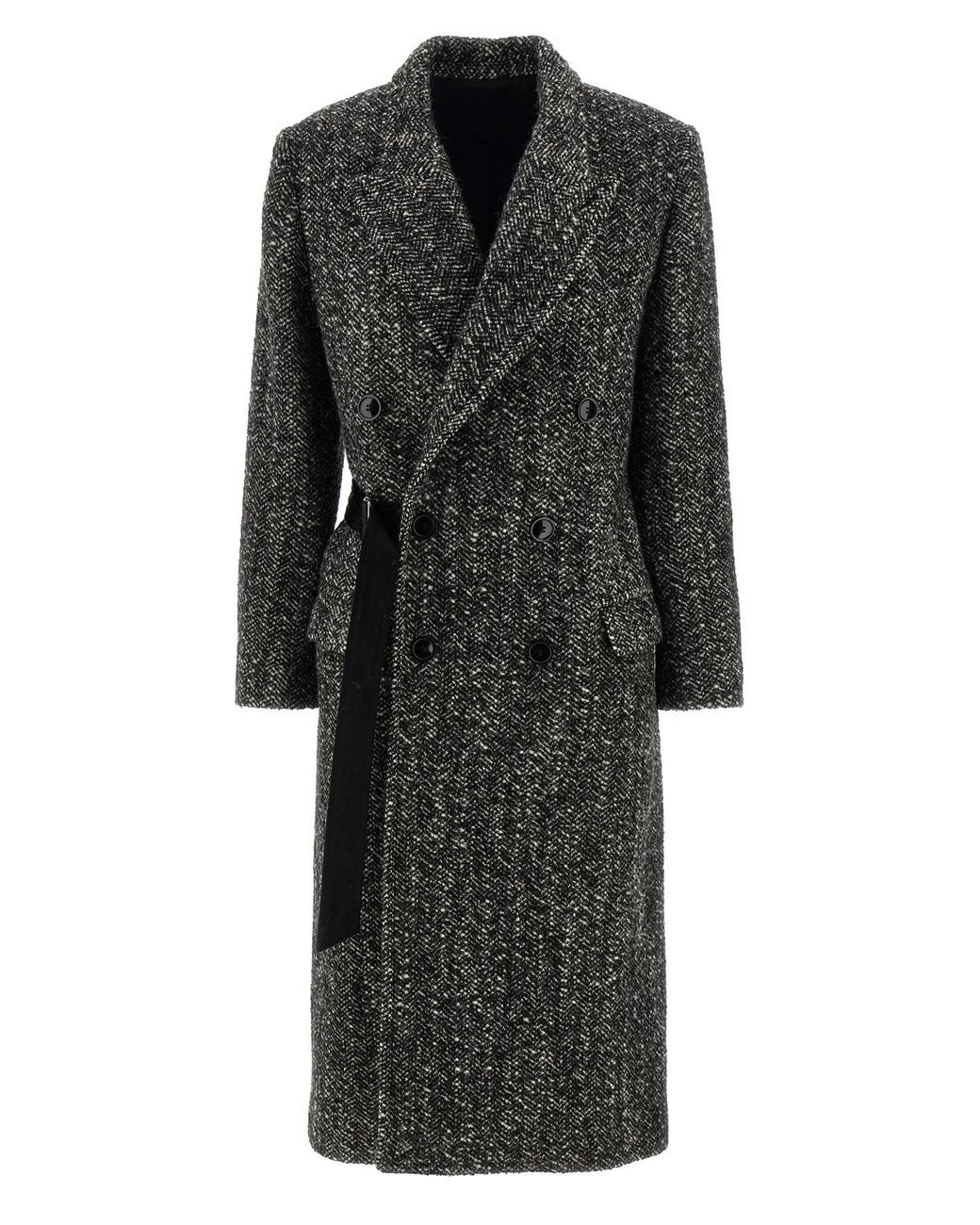 Isabel Marant Black 'Ebyane' Coat