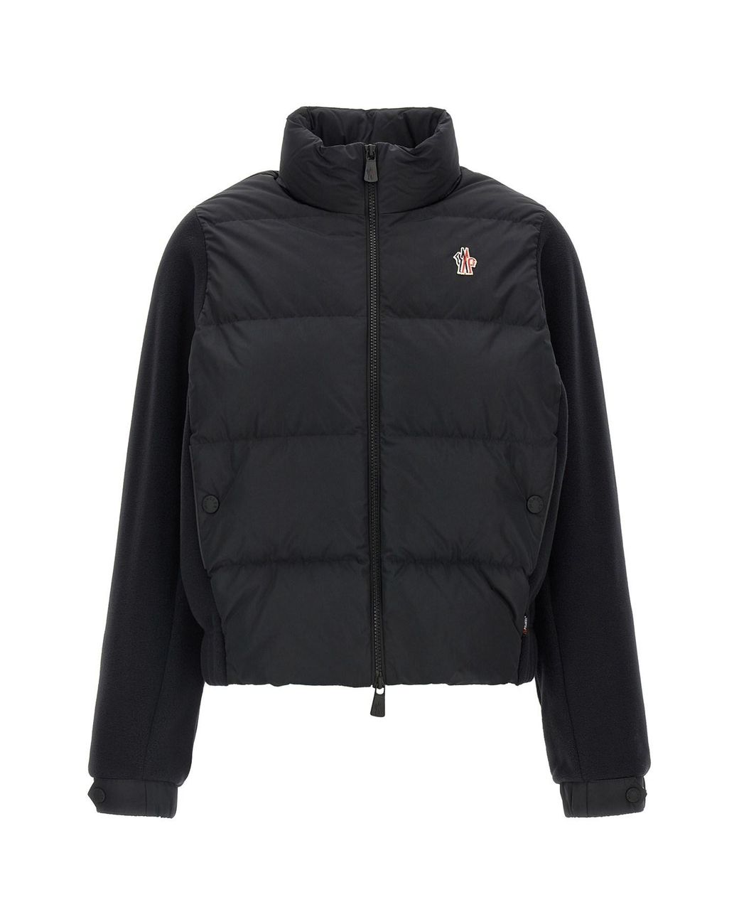 Moncler Black Padded Cardigan