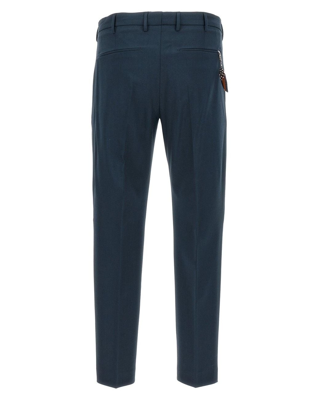 PT Torino Blue 'Dieci' Trousers for men