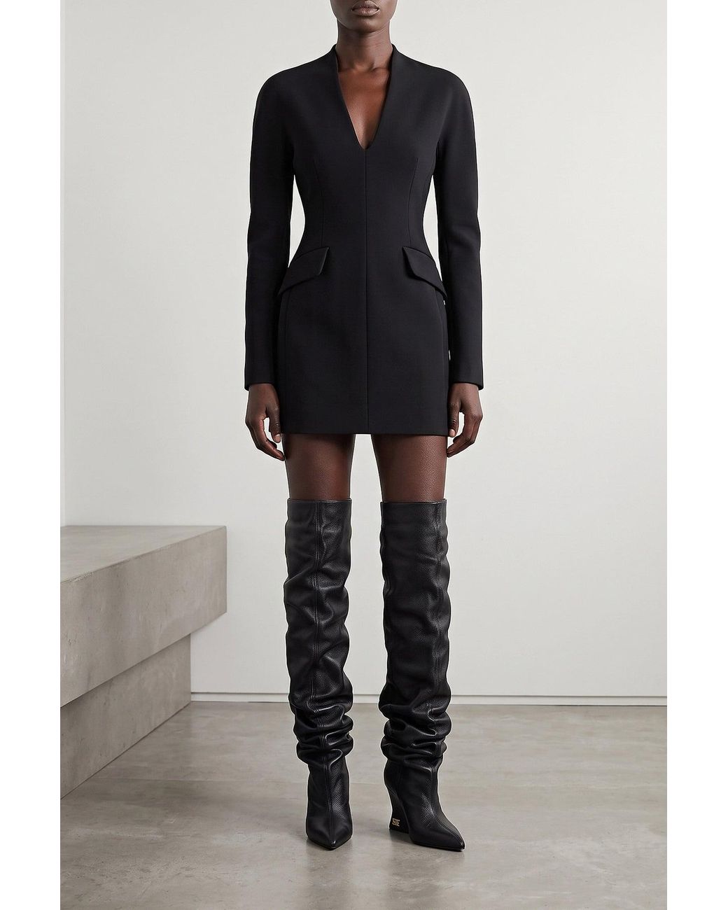 Sportmax Black The 'Efrite' Dress