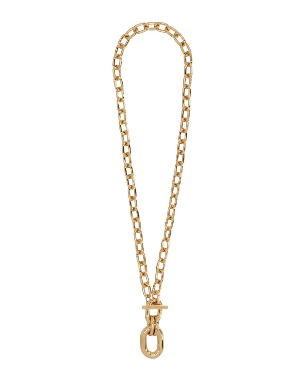 Rabanne Metallic 'xl Link' Necklace