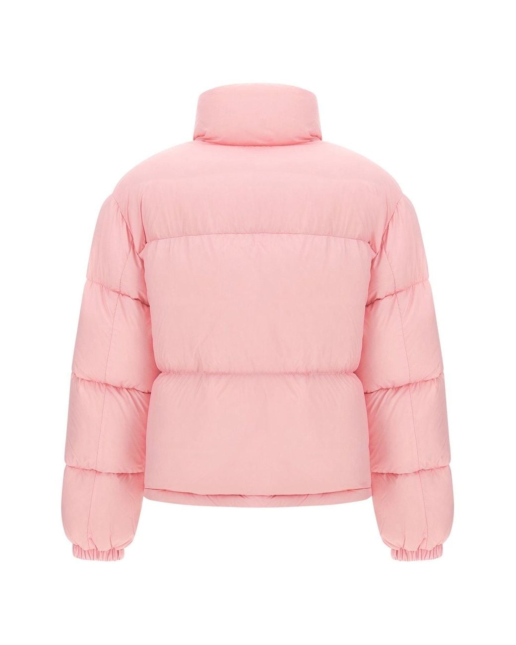 Canada Goose Pink Puffer Jacket With Tonal Logo Patch