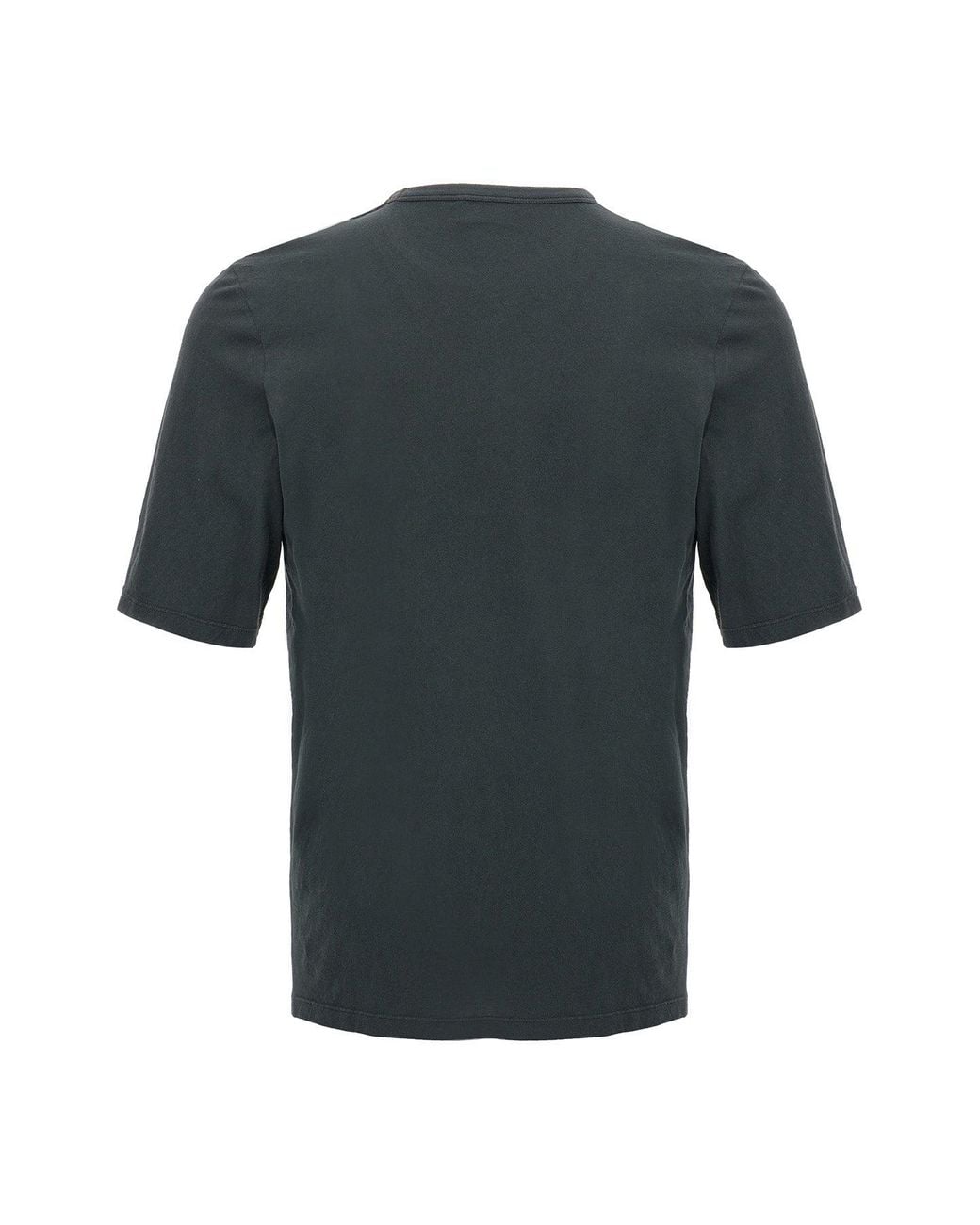 Saint Laurent Black T-Shirt 'Col Rond' for men