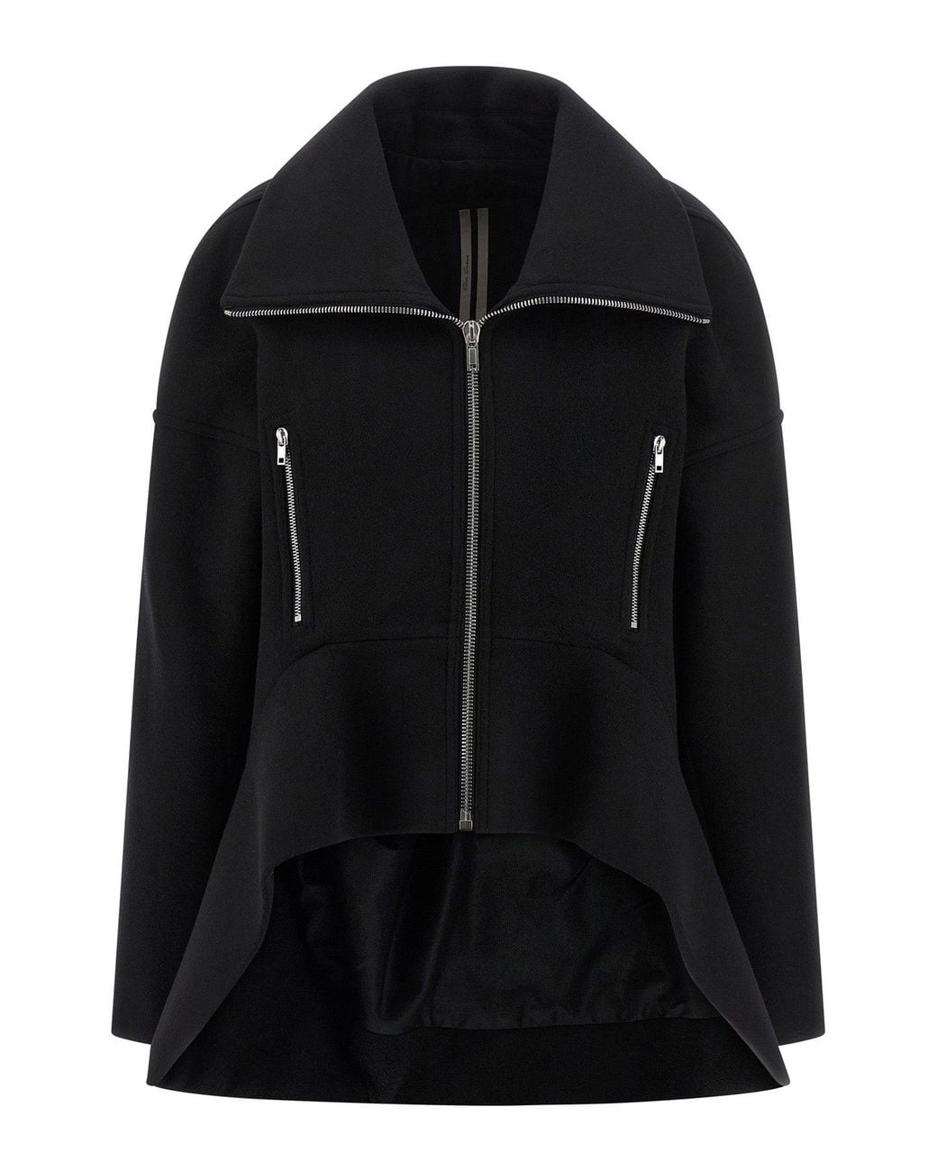 Rick Owens Black Jacket 'Draculimo'