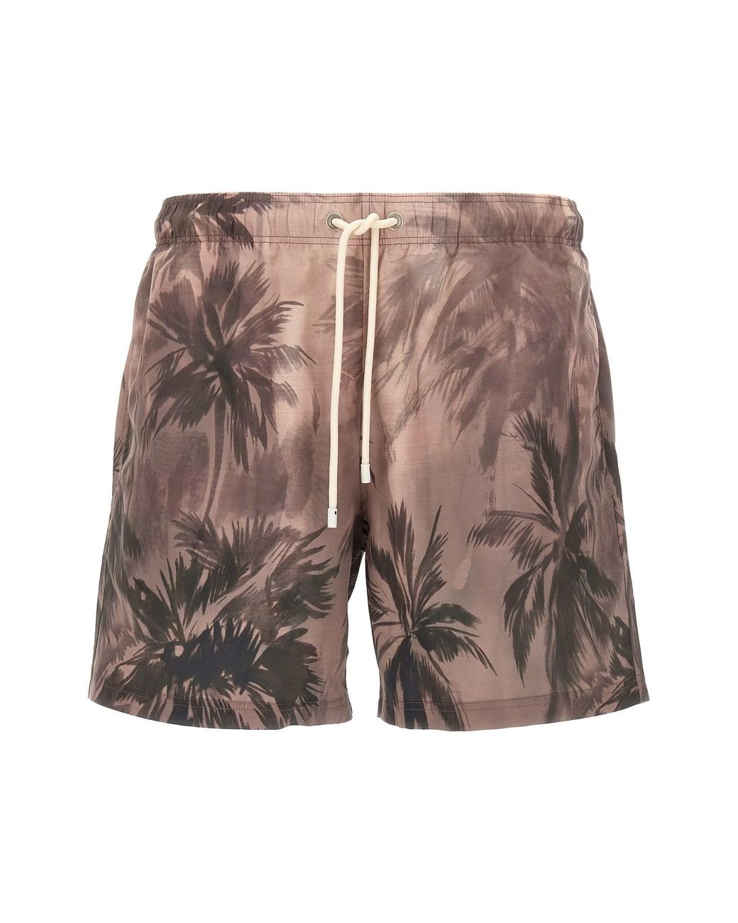 Palm Angels Multicolor 'sunset Palms' Swimsuit for men