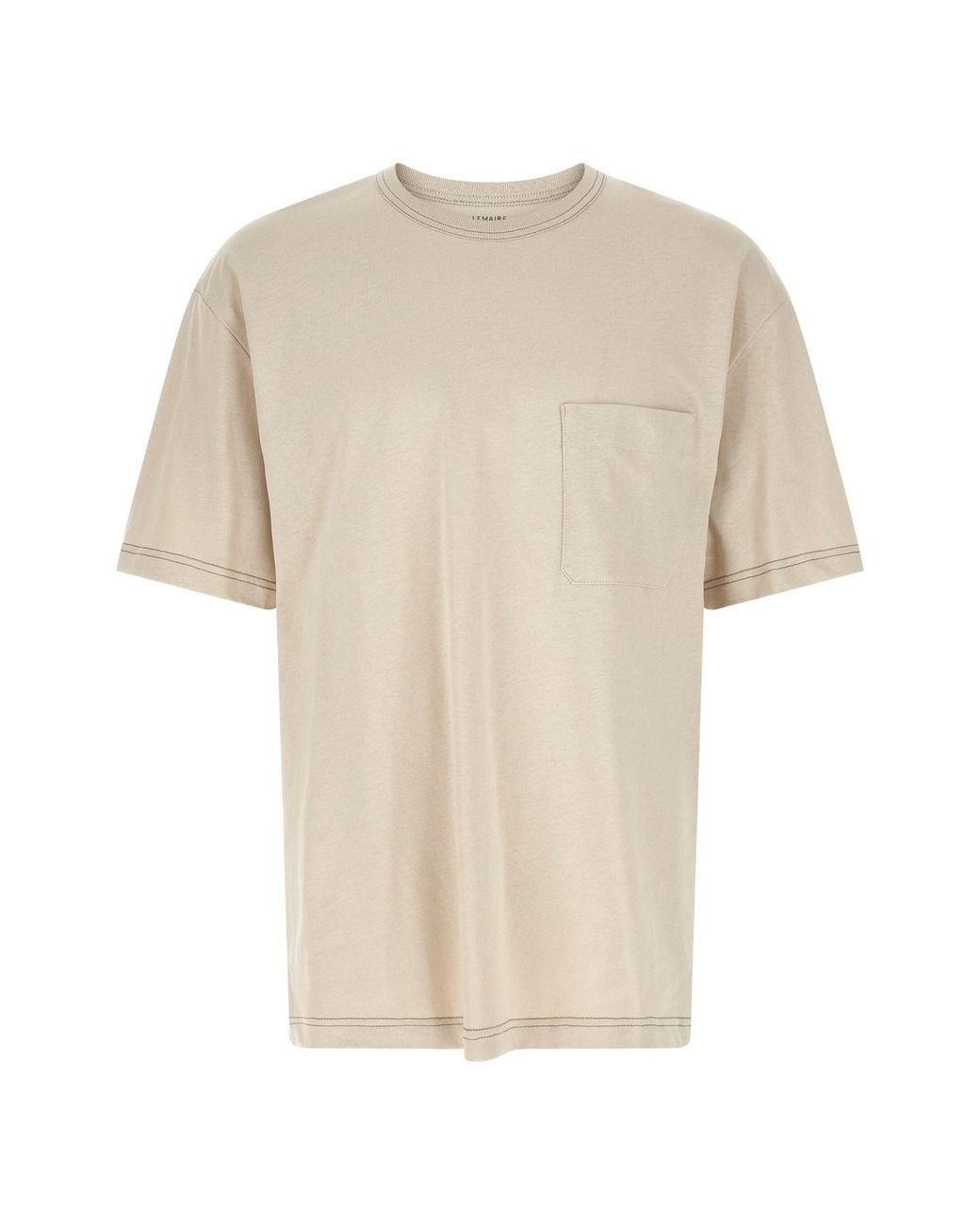 Lemaire White 'boxy' T-shirt for men