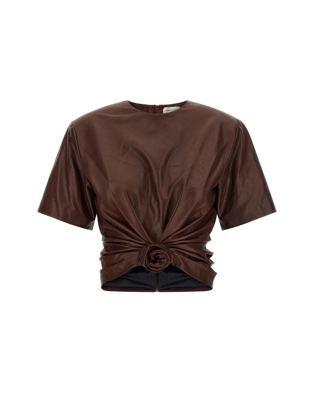 Magda Butrym Brown '15' T-Shirt
