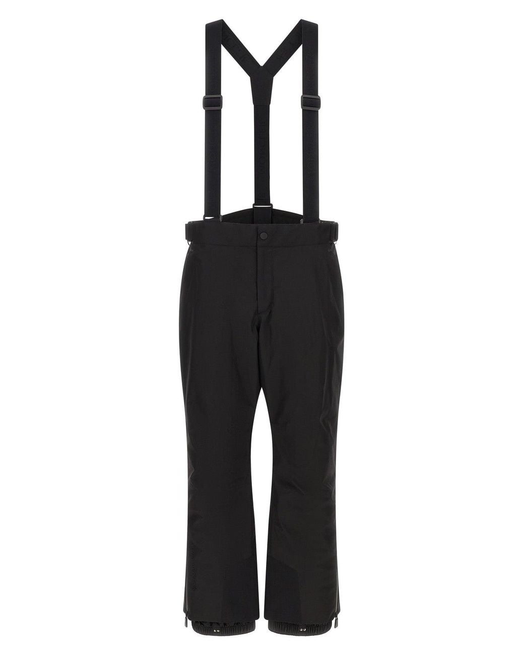 Moncler Black Gore-Tex Ski Bib Pants for men