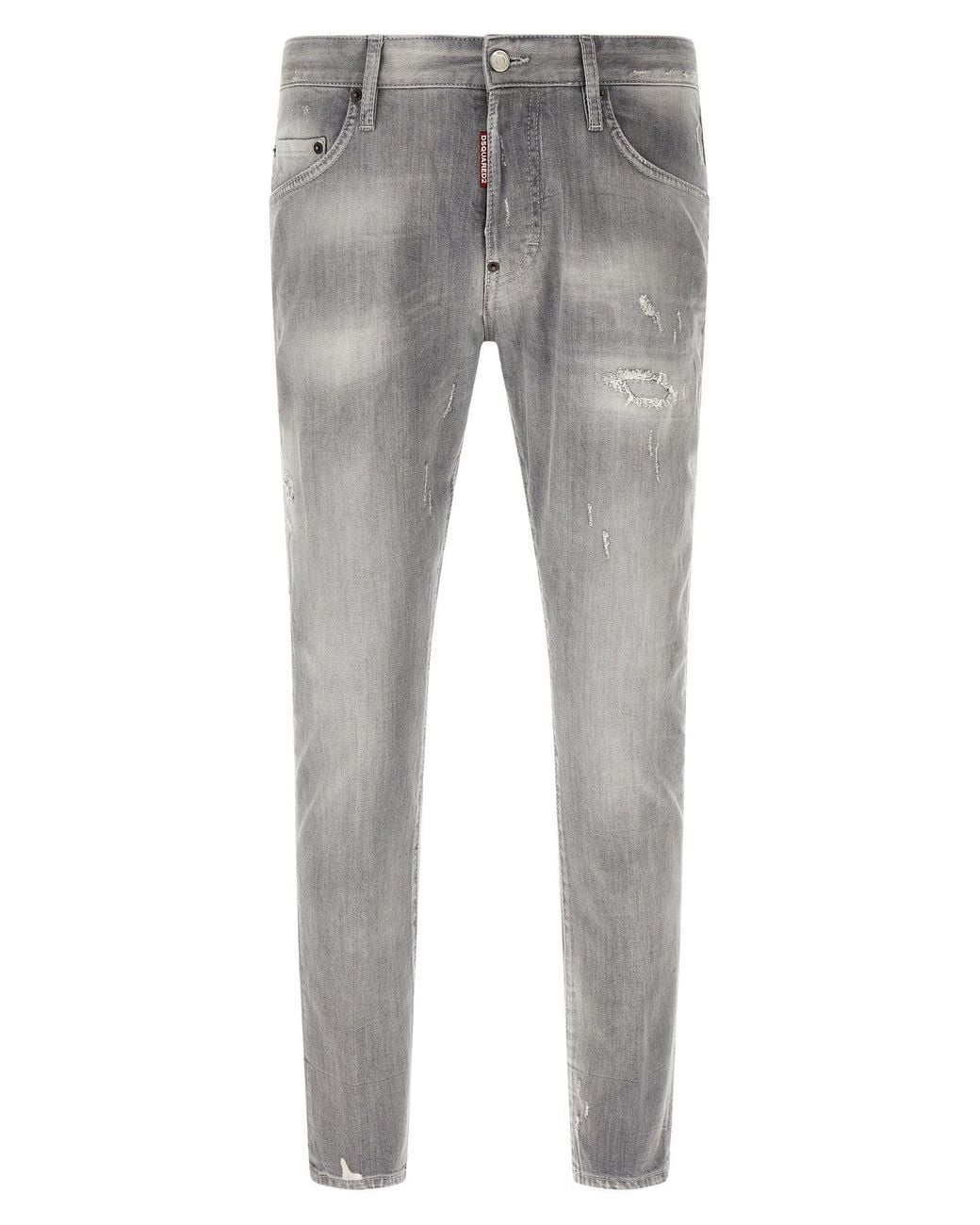 DSquared² Gray '5 Tasche' Jeans for men