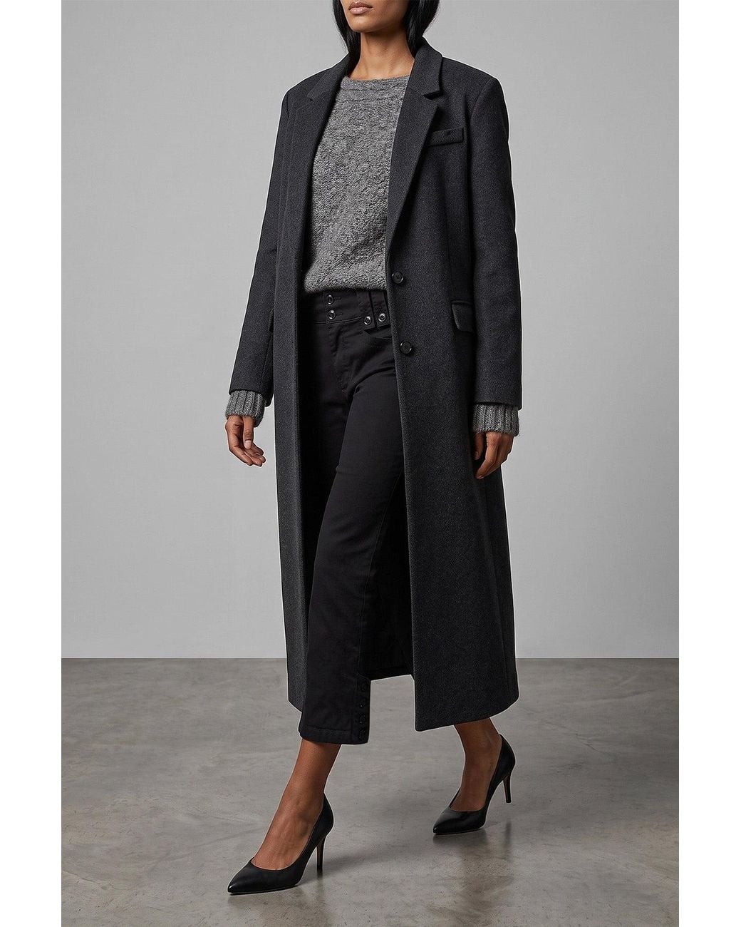 Isabel Marant Gray Ponara Knit Sweater