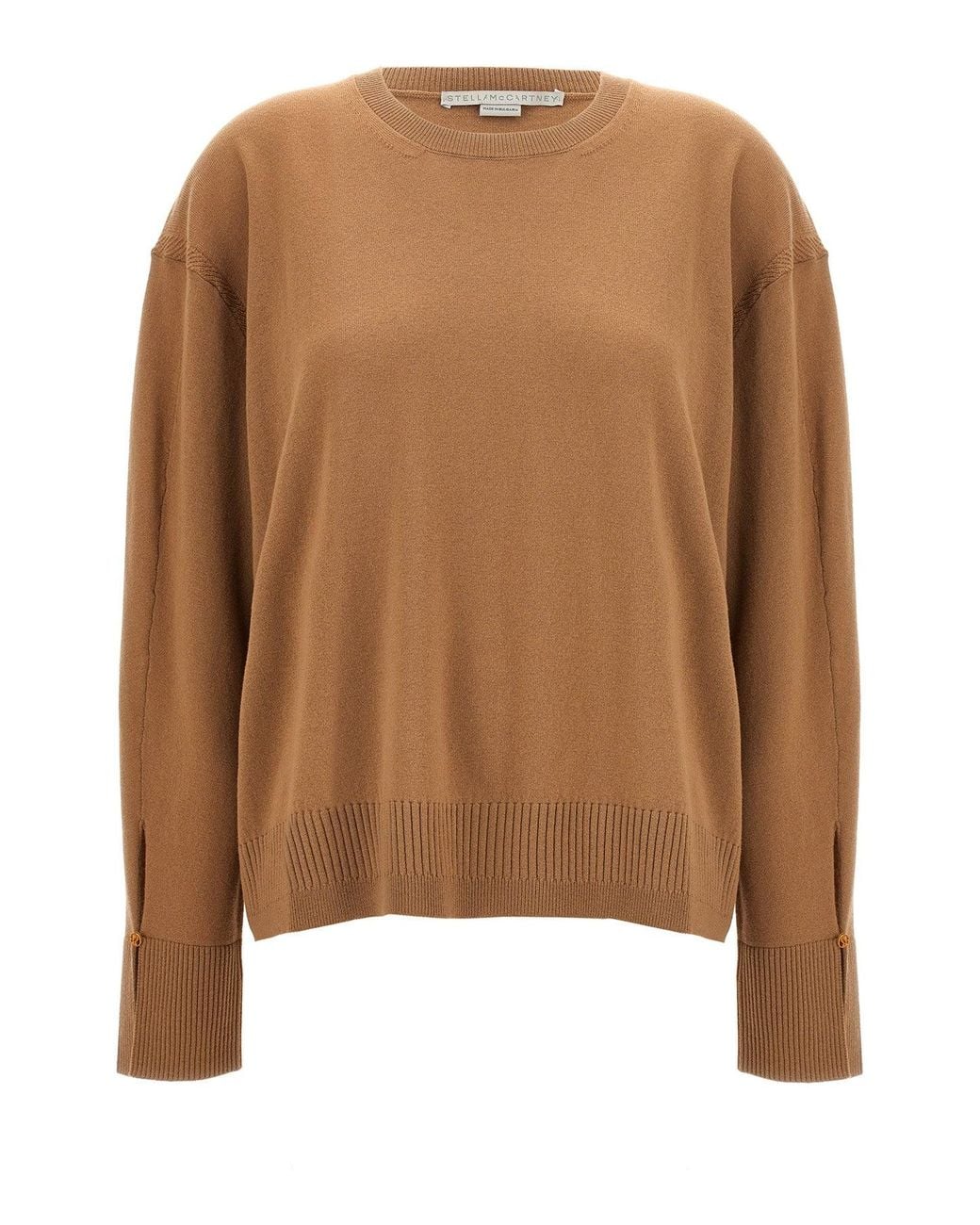 Stella McCartney Brown 'Iconic Merino' Jumper