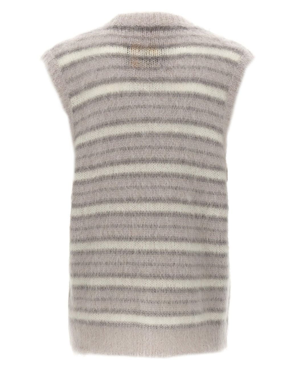 Marni Gray 'Fuzzy Wuzzy' Vest for men