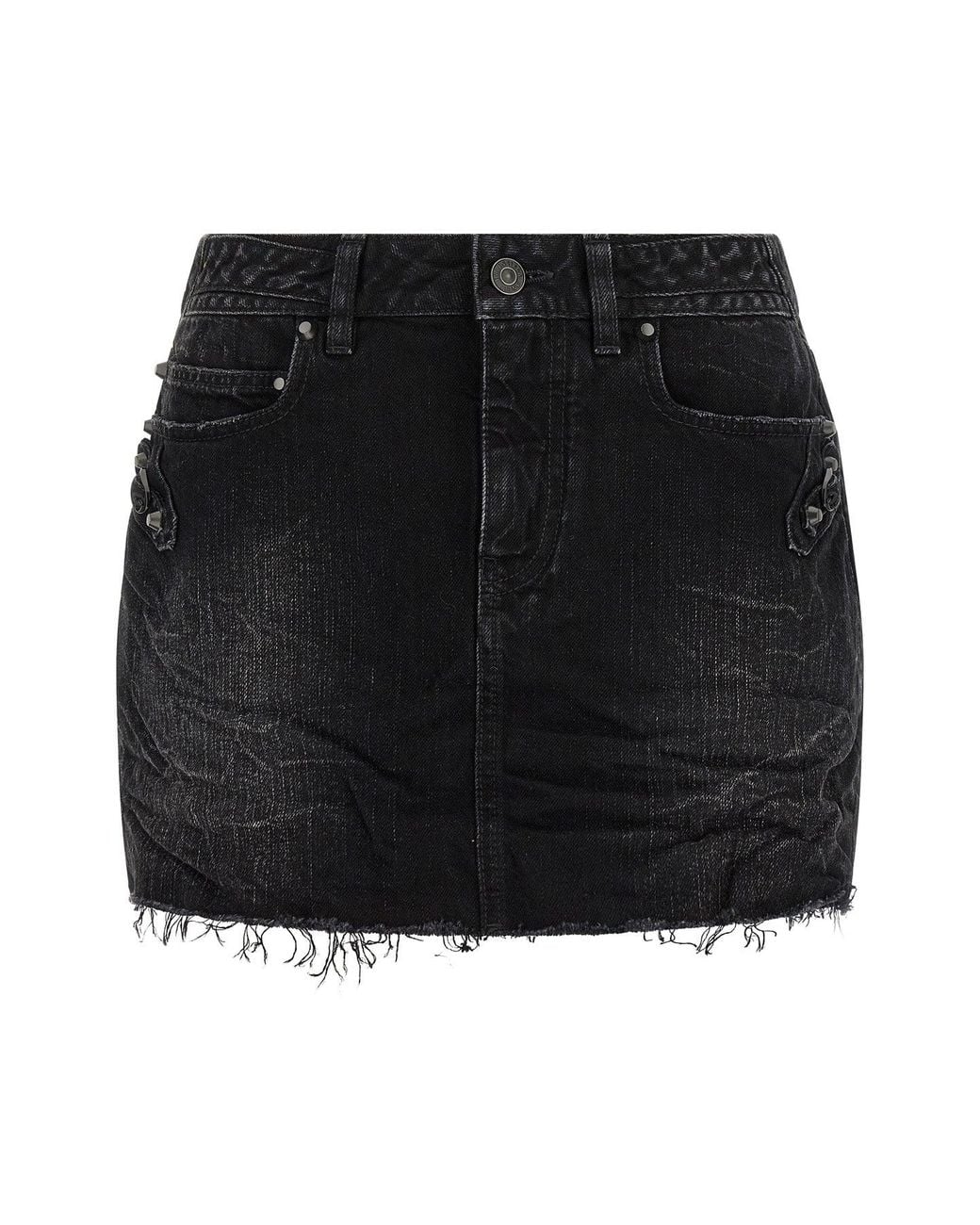 Balenciaga Black Skirt 'City Mini Skirt'