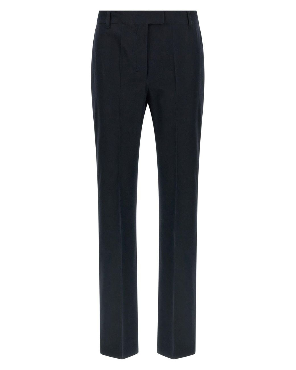 Max Mara Blue 'S Max Mara Trousers Pressed Crease