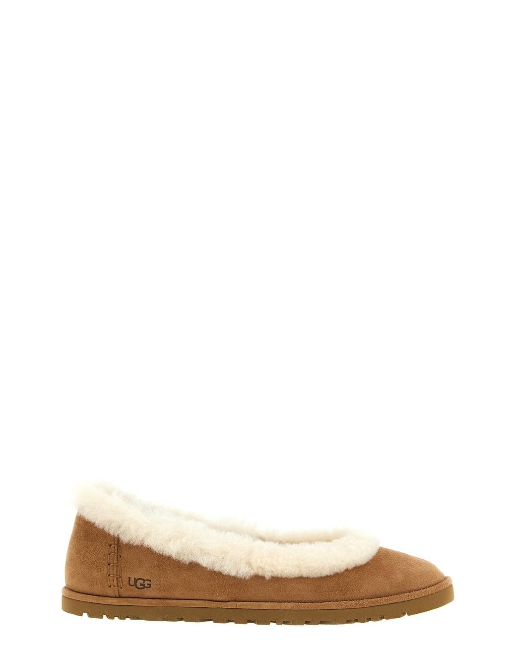 Ugg Natural 'Zora' Ballet Flats
