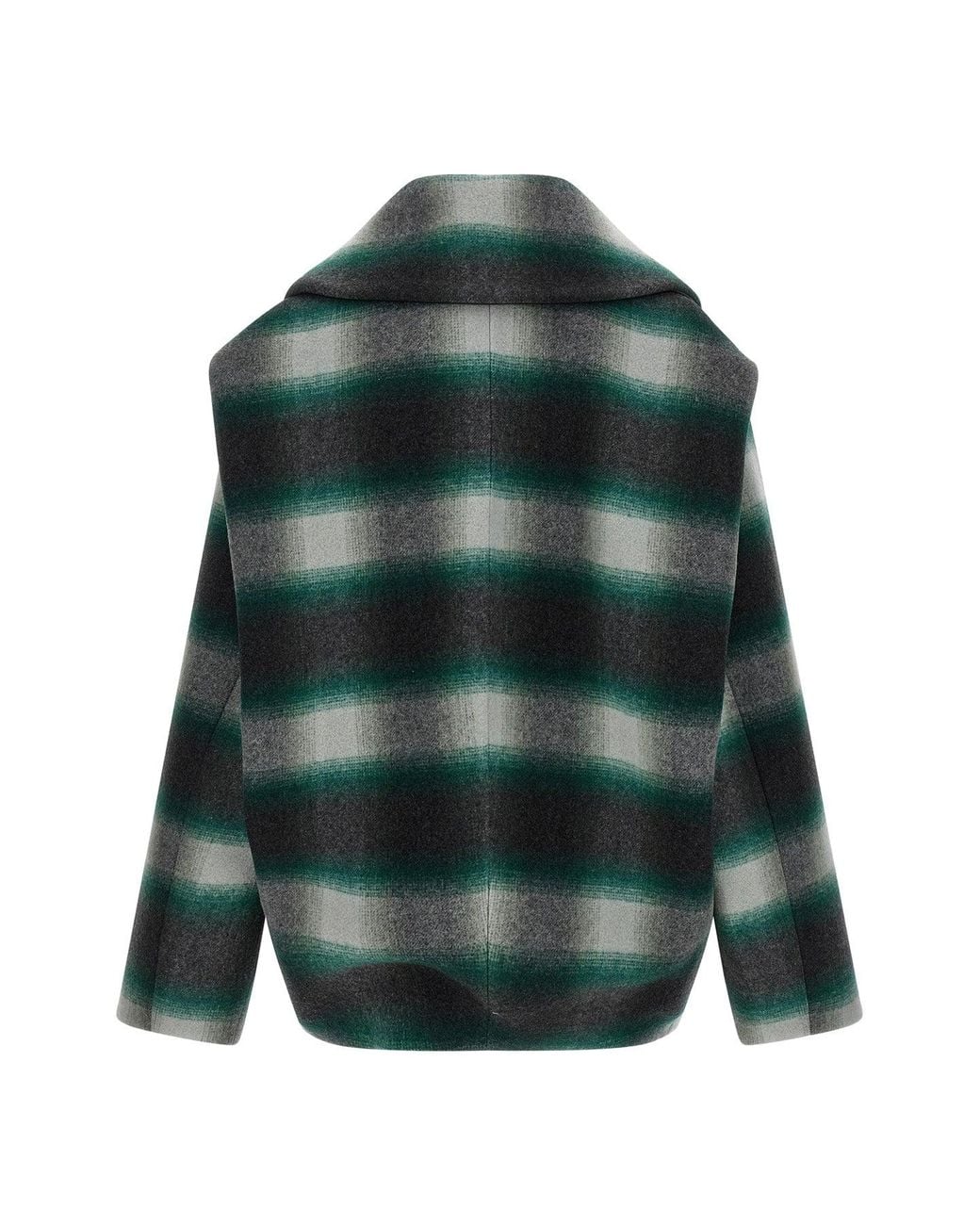 Balenciaga Green Workwear Cocoon Jacket for men