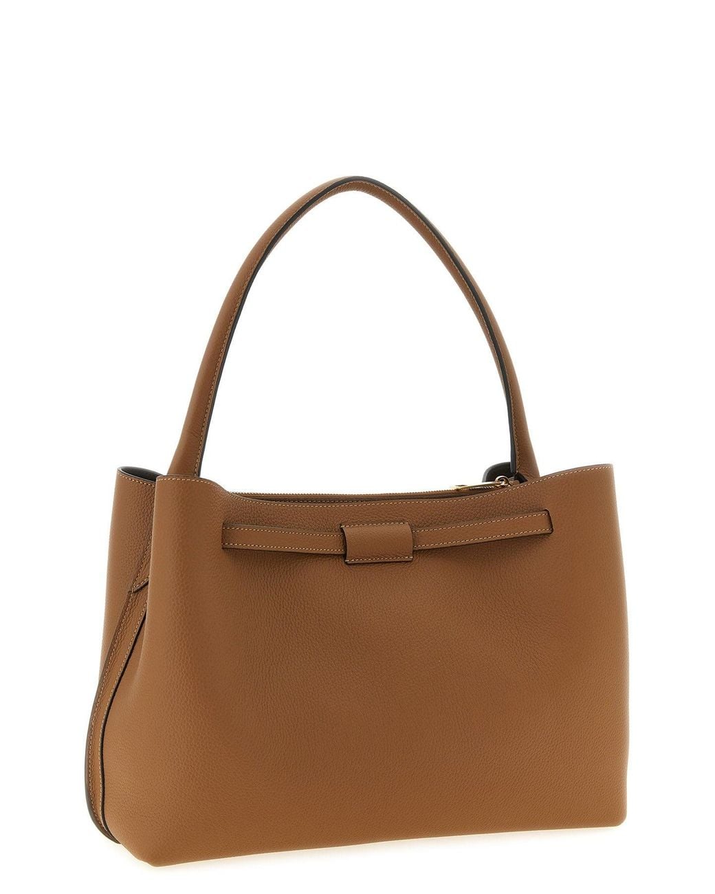 Tod's Brown 'T Signature' Top Handle Bag