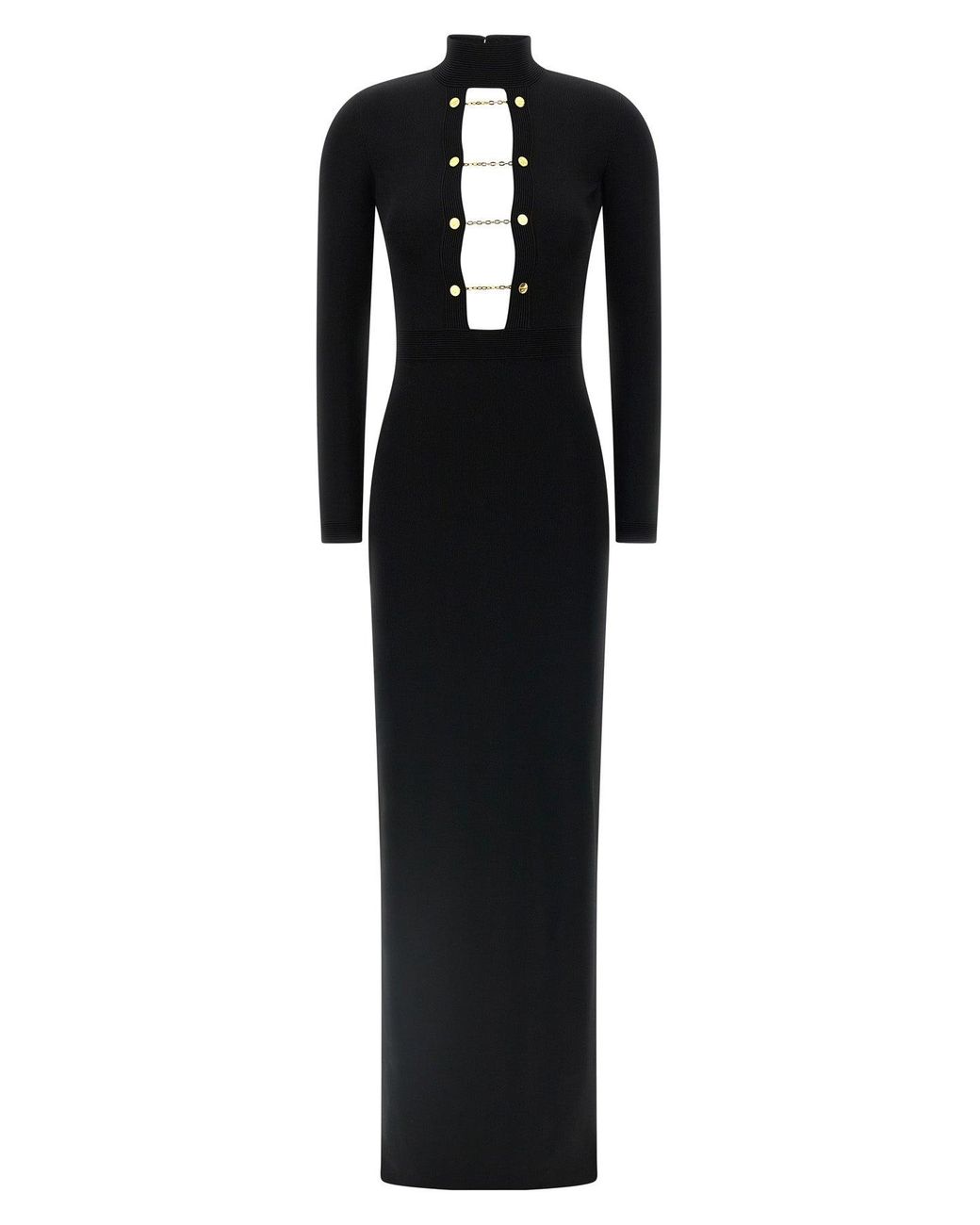 Elisabetta Franchi Black Dress Carpet'