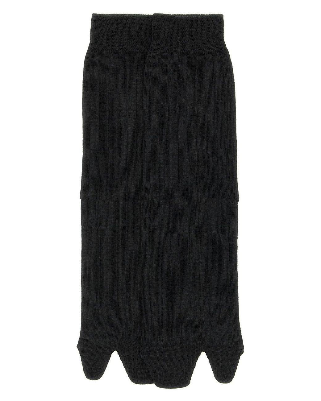 Maison Margiela Black 'Tabi' Socks