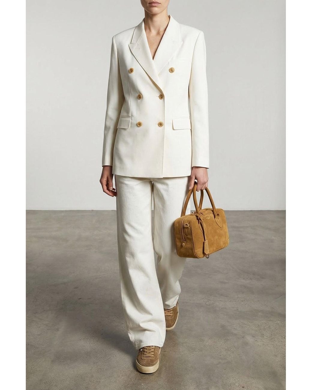 Golden Goose Deluxe Brand White The 'Diva' Blazer