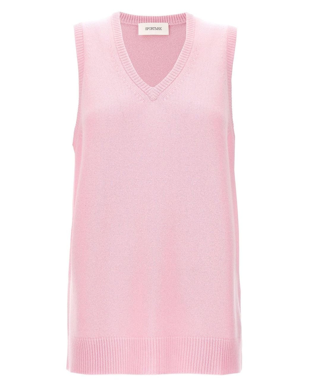 Sportmax Pink Vest 'Etruria'