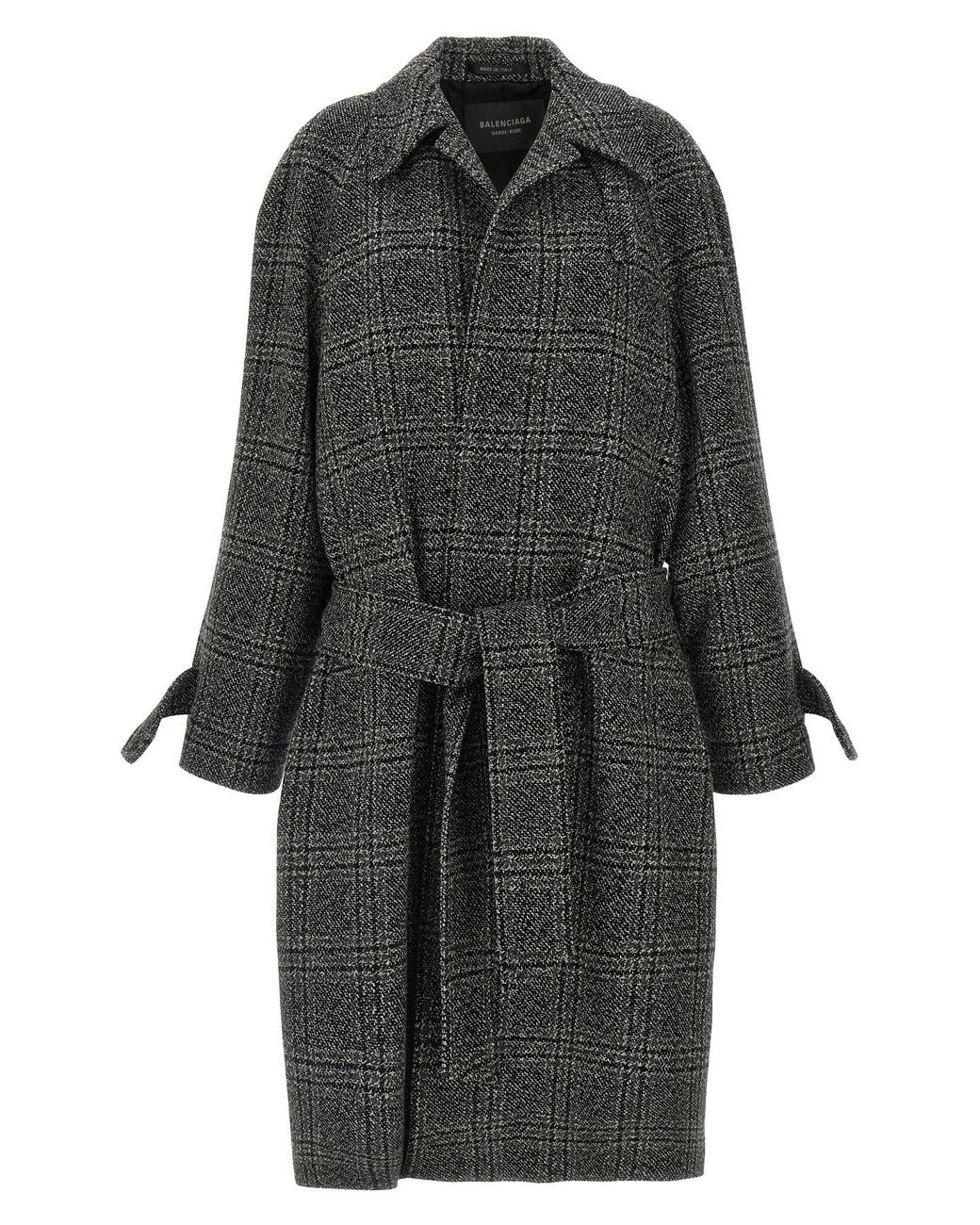 Balenciaga Black Coat 'One Layer'