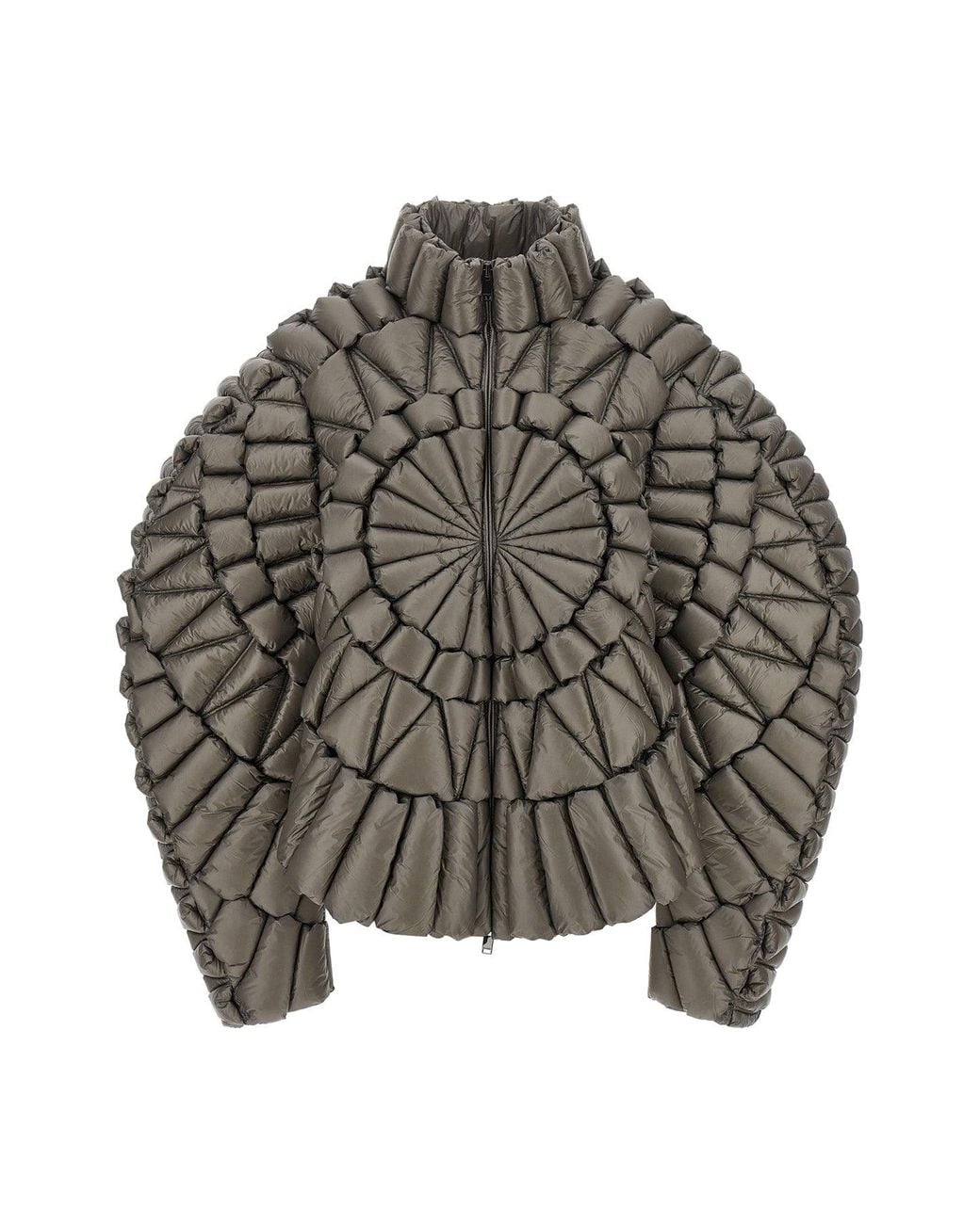 RAXXY Gray 3D Down Jacket