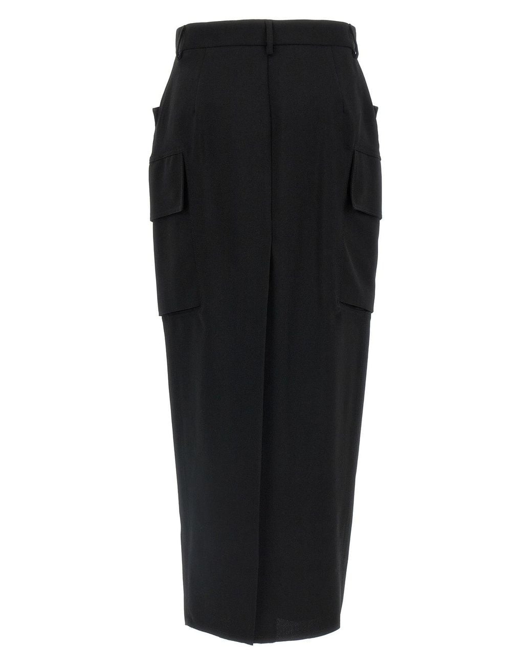Rick Owens Black Skirt 'Firbanks Skirt'