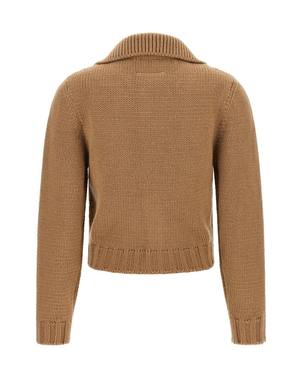 MM6 by Maison Margiela Natural Stitch Line Cardigan