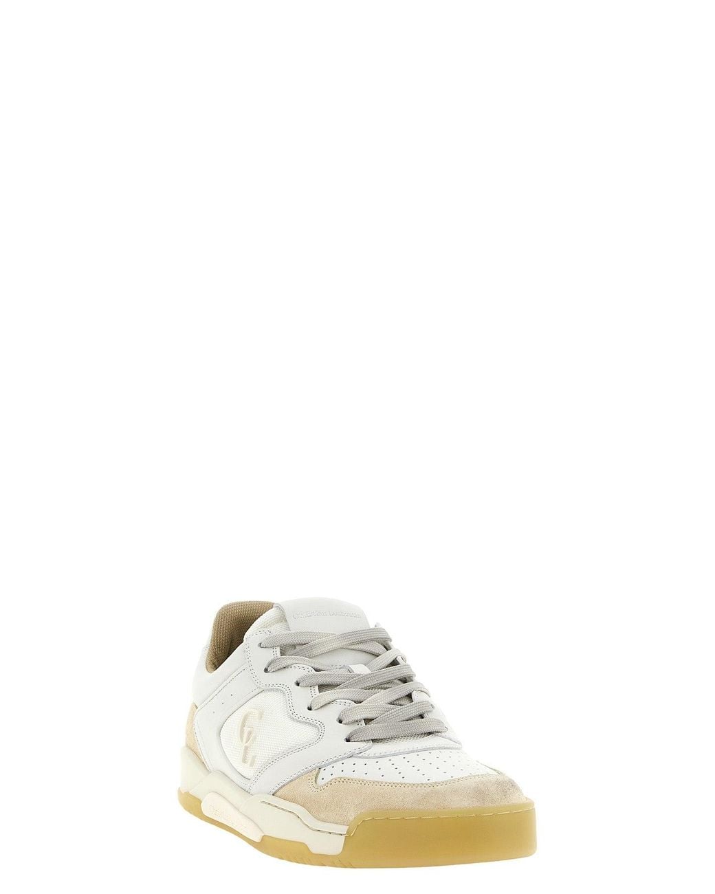 Christian Louboutin White 'Bsktball 1 Retro' Sneaker for men