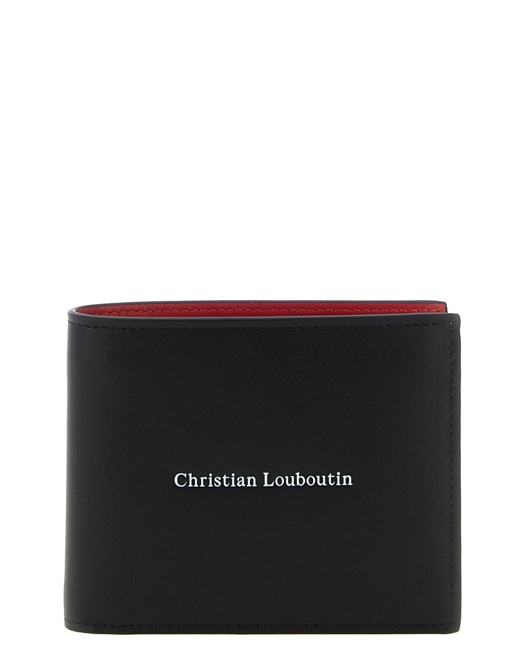 Christian Louboutin Black 'canopy' Bi-fold Wallet for men