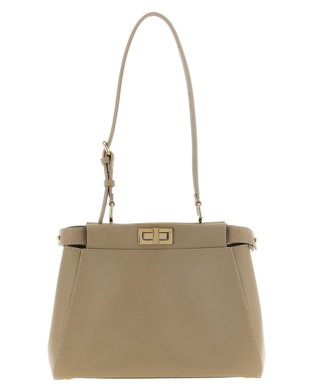 Fendi Natural 'My Peekaboo Small' Bag